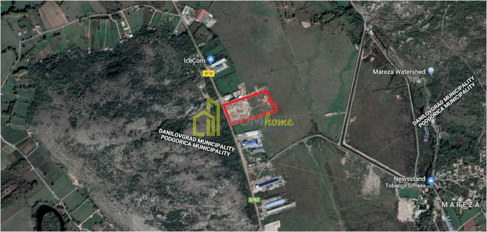 Plac 36076m2, Mareza